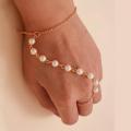 Fashion Accessories Simple and Versatile Hand Accessories Popular Elements Pearl Ligature Bracelet All-in-one Bracelet Women. 