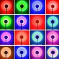 phone app & Remote control USB Sunset Projector Light RGB Variable Light Sun Rainbow Projector LED Night Light Colorful Lights By Elight. 