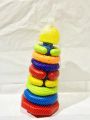 Rainbow Tower Net Learnind and Educational toy for kids, Kids Favorite, Indoor toy for kids. 