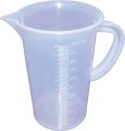 1L Plastic Graduated Beakers with Handles, Measuring Beaker 1000ml Plastic Measuring Cup. 