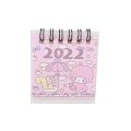 2022 Cartoon Mini Desktop Calendar Daily Schedule Table Planner Yearly Agenda Organizer Office Desktop Decoration. 