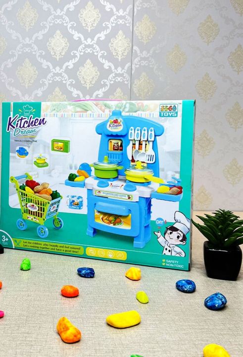 Kitchen%20Dream%20Mini%20Pretend%20Gas%20Stove%20With%20Shopping%20Cart%20Playset%20For%20Kids%20Simulation%20Cooking%20Toys%20-%20Pretend%20Play%20Kitchen%20Set%20Toy%20For%20Kids%20-%20Image%204