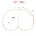 Women's Simulated Pearl Tassel Head Chain Jewelry Forehead Dance Headpiece Hair Jewelry Band Chains Hair Accessory. 