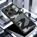 Ultra Thin Case for Infinix Hot 40 X6836 / Hot 40i X6528B / Hot 40 Pro Camouflage Back Cover [Beetle Upgrade Design] Slim Shockproof Phone Shell. 