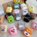 Cute Cartoon Silicone Cases For Airpods 1 2 Protective Wireless Earphone Charging Cover For Airpods case. 