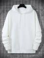 2Pc Unisex Hoodie Set (Black & White) – Stylish Winter Wear for Men & Women | Premium Cotton Fleece Sweatshirt Combo. 