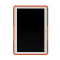 For Huawei MediaPad T3 10 Tire Texture Shockproof TPU+PC Protective Case with Holder. 