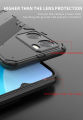 Lenuo Punk-Casing For Oppo A57 4G Back Cover Eight-Color Anti-Fall And Anti-Slip Phone Bracket Lens Protection Cover Lovers Case. 