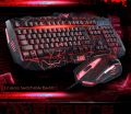 Rainbow UThink Molten Version V100 Backlit illuminated Multimedia Ergonomic Gaming Keyboard Optical Mouse Set New UThink Molten Version V100 Backlit illuminated Multimedia Ergonomic Gaming Keyboard  Optical Gaming Mouse  Internet Cafe Keyboard Mouse. 