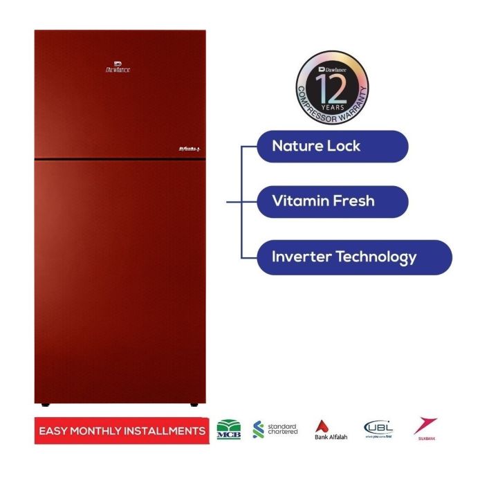 Dawlance REF 9173 WB Avante + Inverter- 328LTR / 13 CFT - latest series -Glass Door Inverter