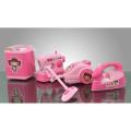 Household Set Toys For Girls - 4 Pieces - Pink. 