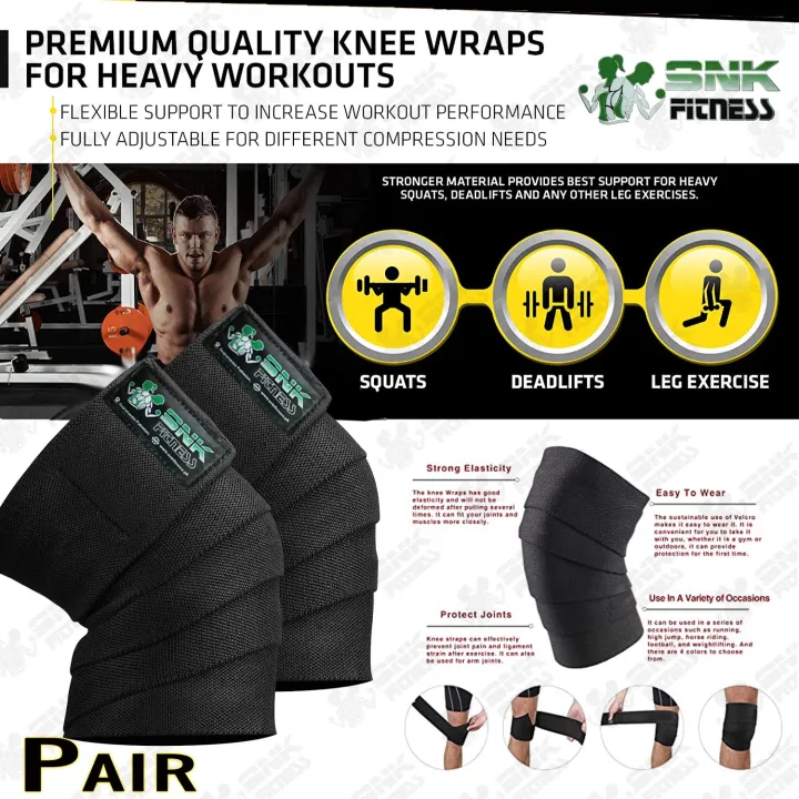 Knee%20Wraps%20(Pair)%20for%20Cross%20Training%20WODs,%20Gym%20Workout,%20Weightlifting,%20Fitness%20&%20Powerlifting%20-%20Knee%20Straps%20for%20Squats%20-%20For%20Men%20&%20Women-%2080%20inch%20-%20Compression%20&%20Elastic%20Support%20-%20SNK%20FITNESS%20-%20Image%202