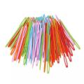 7Cm Plastic Knitting Needles Crochet Hooks Tapestry Wool Yarn Needles Children Diy Sweater Weaving Tools 10 Pcs Funny Colorful. 