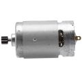 RS550 21V DC Motor with Single Speed 9 Teeth and High Torque for Electric Drill / Screwdriver. 