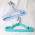 pack of 10 clothe hangers Stainless Steel hangers Twisted Lines Hanger for heavy coats Shirts genuine Heavy Duty Standard Suit Hangers strong hangers. 