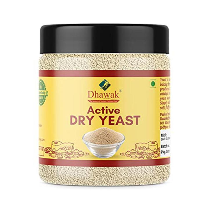 Dhawak Active Dry Yeast Powder 250 gms |Best Used for Baking, Bread, Cake, Pizza Making and Dough [Jar Pack]