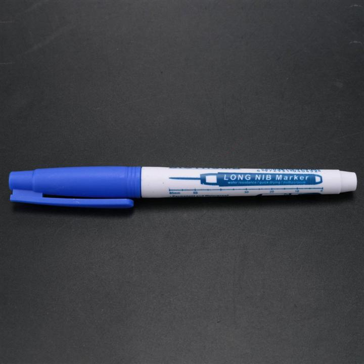 LKPCIGCXM 4 Pcs Deep Reach Markers Long Nose Marker Waterproof Deep Hole Marker 30 mm Reach Permanent Markers, 4 Colors