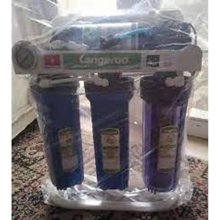 Kangaroo RO Reverse Osmosis Water Filter System 100 GPD with Stand.