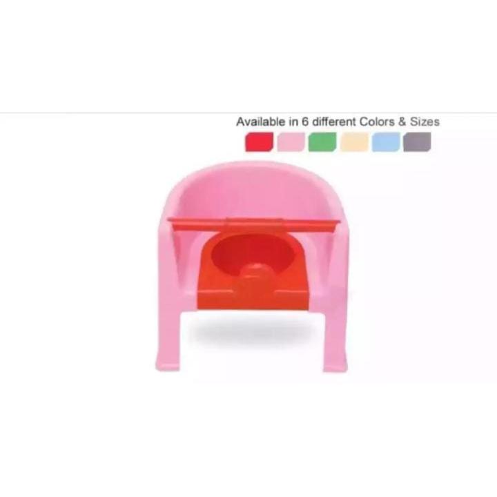 Seat - Baby Seat - Baby Toilet Seat - Baby Training Seat - Baby toilet Seat With Plastic Rod [Multicolors]