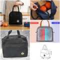 Lunch Bag Insulated Thermal Food Storage Bag Portable Travel Working Bento Box. 