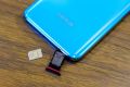 OnePlus 7T Dual SIM Tray Sim Jacket Sim Slot Sim Door For OnePlus 7T- BLUE. 