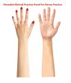 Henna Mehndi Practice Hand | Reusable practice mehndi hand | Mehndi Stencils High Quality Reusable Mehndi Practice Hand For Henna Practice - Bridal hand. 