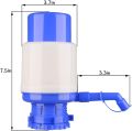 Manual Water Pump Dispenser For 19 liter Water Cans Large - Blue & White. 