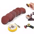 2inch 50mm Loop Tools DIY Sanding Pad 3mm Shank with 60pcs 100 to 2000 Grit Sand Sander. 