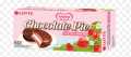 Lotte choco pie , 6 pieces , flavors: chocolate , strawberry & cream , creamy and delicious. 