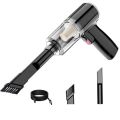 Portable 3 in 1 Mini Car Vacuum Cleaner & Air Blower Cordless Handheld Auto Vacuum Cleaner For Car Interior, Home, Computer. 