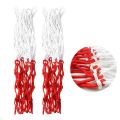 2Pcs Professional Heavy Duty Basketball Net Fits Standard Indoor or Outdoor Rims - White, 12 Loops. 