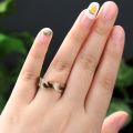 【Heartbeat Girl Store】1PC New Design Handmade Wood Rings Flowers Plants Landscape Inside Fashion Anniversary Ring Gifts. 