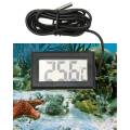 Waterproof Digital LCD Electronic Pet Aquarium Thermometer Temperature Measure Tool with Probe Aquatic Akvaryum Termometre. 