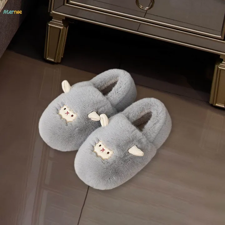 House%20Slipper%20Shoes%20Soft%20Indoor%20Slippers%20for%20Girlfriend%20Boyfriend%20Boys%20Girls%20Gray%2036%20to%2037%20-%20Image%202
