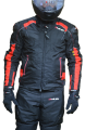 AMUR Faster Textile Biker Motorcycle Jacket with Protection. 