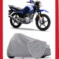 YAMAHA YBR / YBR-G Anti Scratch Water & dust proof Top parking Cover Silver. 