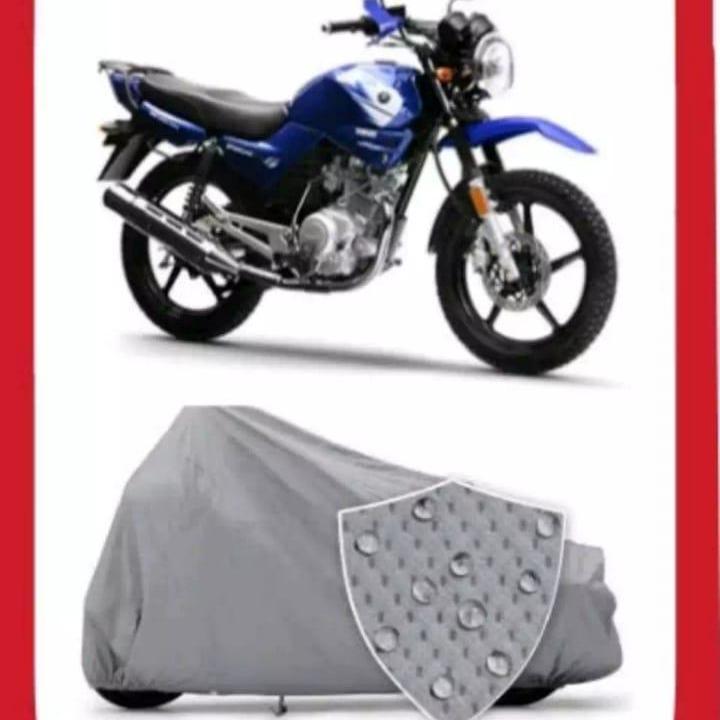 YAMAHA%20YBR%20/%20YBR-G%20Anti%20Scratch%20Water%20&%20dust%20proof%20Top%20parking%20Cover%20Silver%20-%20Image%203
