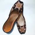 Velvet khussa New Design for girls and women | Black Khussa For Girls |  A3. 