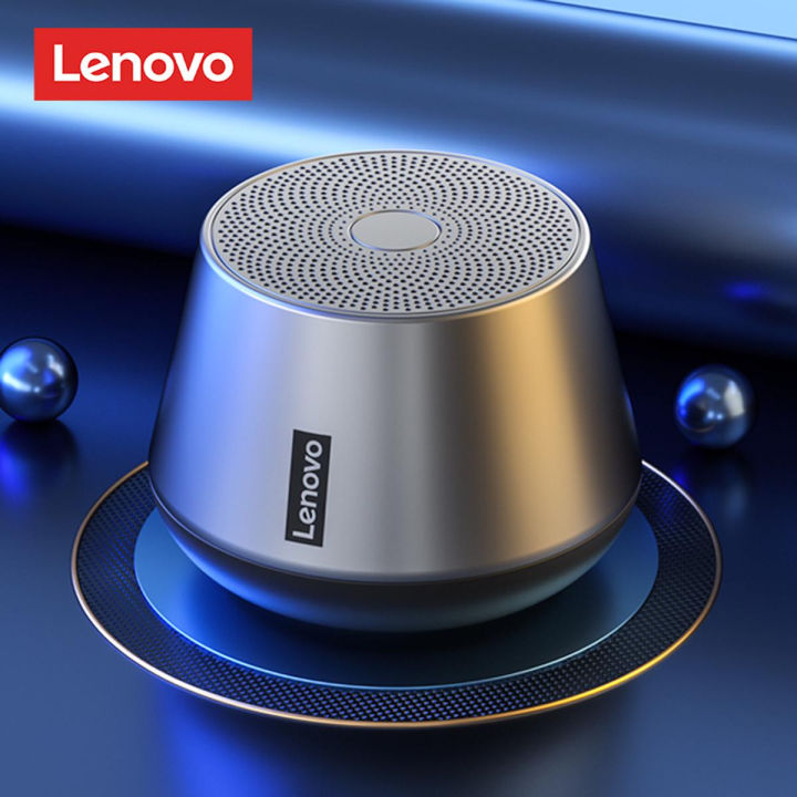 Lenovo k30 Pro Mini Rechargerable Bluetooth Portable Speaker Stereo Speaker Audio Player 3D Stereo Surround Sound Long Endurance Time