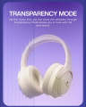 Audionic® Trance 100 Wireless Headphones | Bluetooth 5.4 | ANC Noise Cancelling | Gaming Mode 50ms | 60Hrs Playtime | AUX Support. 