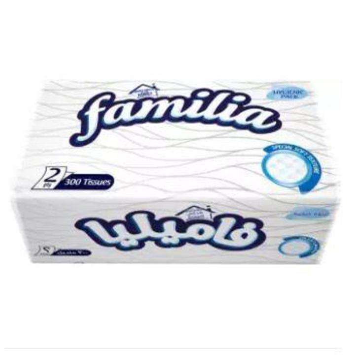Familia Facial Tissues 300 Tissue 2 Ply - white