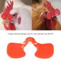25 pcs - Large Chicken Peepers Eye Glasses Pheasant Poultry Blinders Spectacle. 