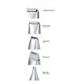 Valera Contour X Ceramic - Hair Trimmer - Beard Trimmer - Hair Specialist - Trimmer Set - Moustache Trimmer - Grooming Kit For Men - 4 Blade Sets - Model 625.01 - Grey. 