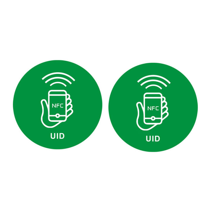 UID Changeable Sticker RFID Tags Block 0 Rewritable 13.56Mhz Anti Metal ...