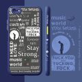chenyyka For iPhone 6 Case Thin Frosted Transparent Hard Side Square Edge Shockproof Phone Cases Fashion Tide Word New Pattern Silicone Casing Full Cover Protection Softcase. 