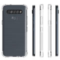 For LG K61 Transparent Soft Gel TPU Reinforced Corners Cushion Bumper Shockproof Drop Protection Case Cover. 