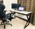35mm strong Metal Wood Computer and Study Table for office and study. 