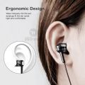 Wiresto In-Ear Headphones Earphone Wired Earbuds Sport In Ear Headphone Stereo Headset3.5mm Jack Wired Cable Music Headphone HIFI Sound Quality No Ear Pain Earphone Headphone with HD Microphone. 