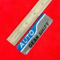 Suzuki alto 660cc rear trunk auto gear shift hard sticker 1 pc. 