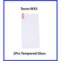 2Pcs Tecno WX3 Tempered Glass Polish Screen Protector For Tecno WX3. 